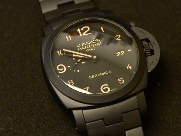 パネライ ルミノール１９５０ ３デイズ GMT トゥットネロ PAM00438