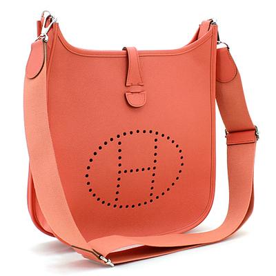 HERMES ショルダーバッグ エヴリン  3PM フラミンゴ 056278CK 