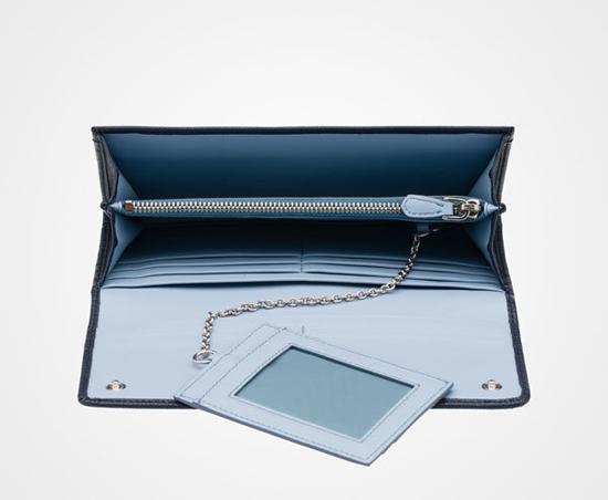 新作 プラダ コピー SAFFIANO バイカラーカードホルダー付長財布 1MH132