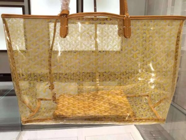 サンルイ ゴヤールコピー Yellow GM/ゴヤール GOYARD サンルイ 人気が高い 人気バッグ☆透明 AMALOUIS GM 13