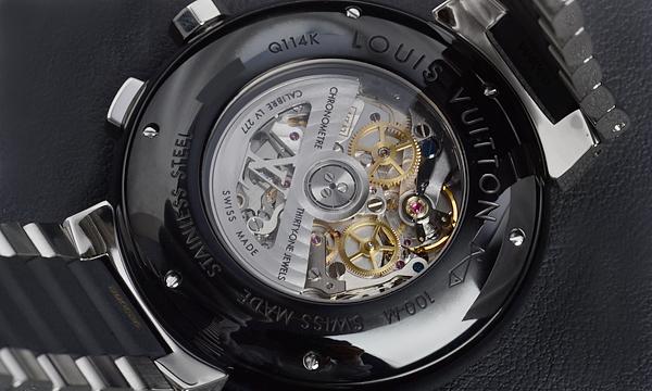 ルイヴィトン タンブールインブラッククロノ Q114K0