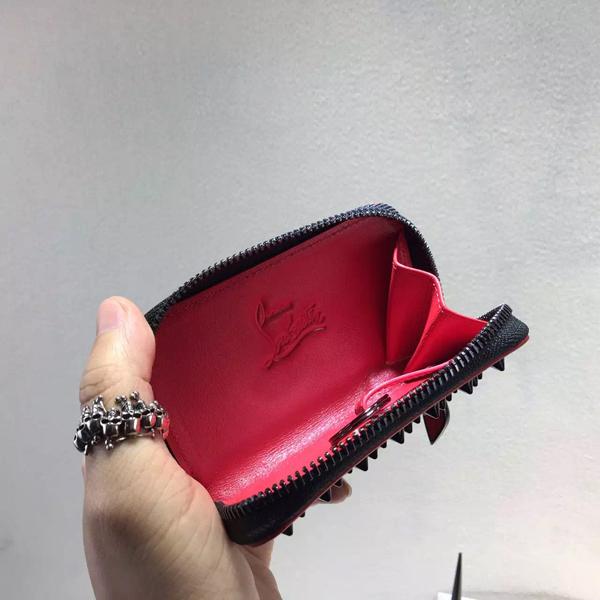 【SS16新作】ルブタンスーパーコピー Christian Louboutin欲しかった ルブタンPanettoneスタッズコインケース 6053004