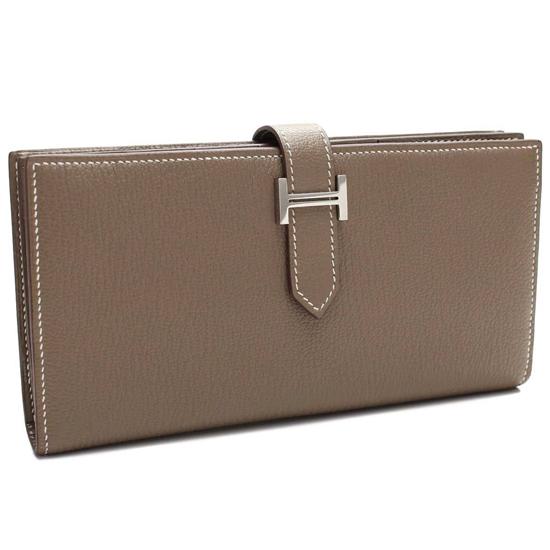 HERMES 長財布二折小銭入れ付き ベアンスフレ (039078CC)