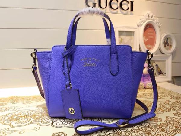 2015新作 GUCCI グッチスーパーコピー SWING 2WAYバッグ☆ブルー 368827 CAO0G 4503