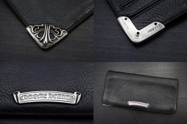 クロムハーツ財布 コピー シングル フォールド ロングウォレット 長札入れ Chromehearts611008