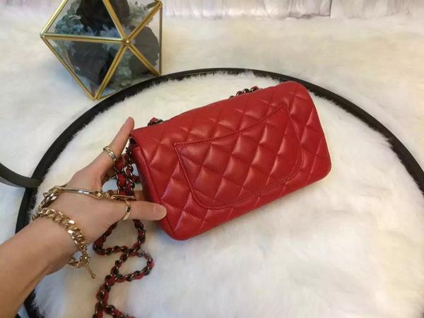 新作 シャネルスーパーコピー セール１点大人気の赤【CHANEL】ラムスキン マトラッセ バッグ