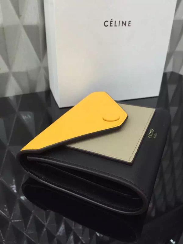 15/16AW《超レア 小さめバッグに》CELINE セリーヌスーパーコピー コイン&カードケース　黄☆☆☆