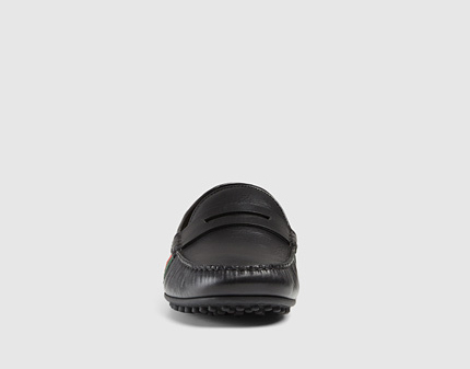 【Gucciグッチ コピー】16SS新作★WEBつきレザードライビングシューズ 407411 BTRE0 1060