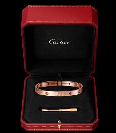CARTIER LOVEブレスレットB6036517ローズゴールド＋ストーン
