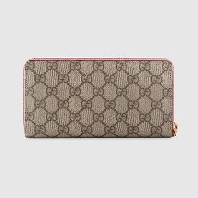 2017最新作★GUCCI グッチ スーパーコピー★embroidered face ラウンドジップウォレット 長財布 431392 K05RG 8790