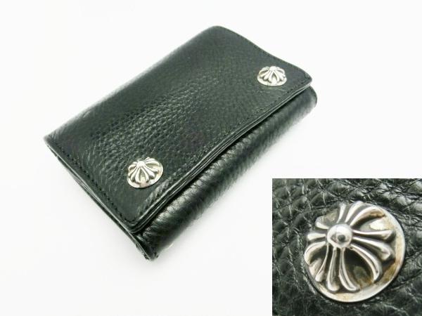 クロムハーツ スーパーコピー 3フォールドウォレット クロスパッチ Chromehearts612025