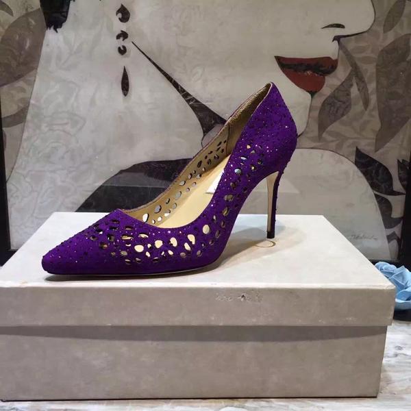 16AW ジミーチュウ スーパーコピー Jimmy Choo★ROMY 60 Purple ROMY60TEK