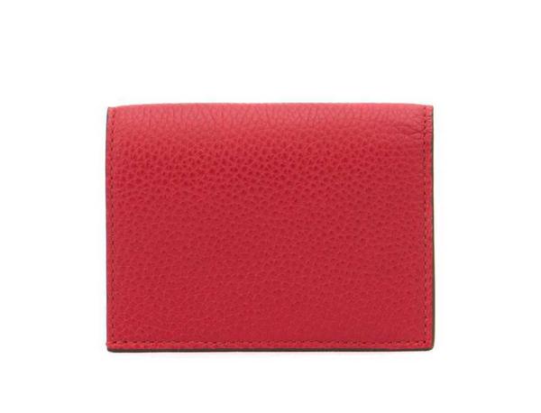 2017最新作人気GUCCI グッチ スーパーコピー★レッドレザー コンパクト財布 460185A7M0T6433