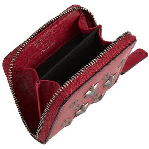 ジミーチュウ コピー Jimmy Choo OTTOオットコインケース Deep Red jc70122