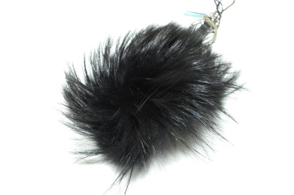 フェンディスーパーコピー FENDI モンスターチャーム キーホルダー 黒 BAG BUGS フェンディ RN146779 