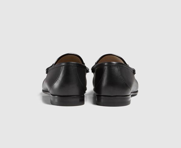 【新作Gucciグッチ コピー 】シグネチャーレザー ホースビットローファー 386565 ARPA0 1098