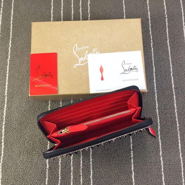 クリスチャンルブタン コピー Christian Louboutin メンズの16FWの最新作! 長財布 Panettone/スパイク付 7041208