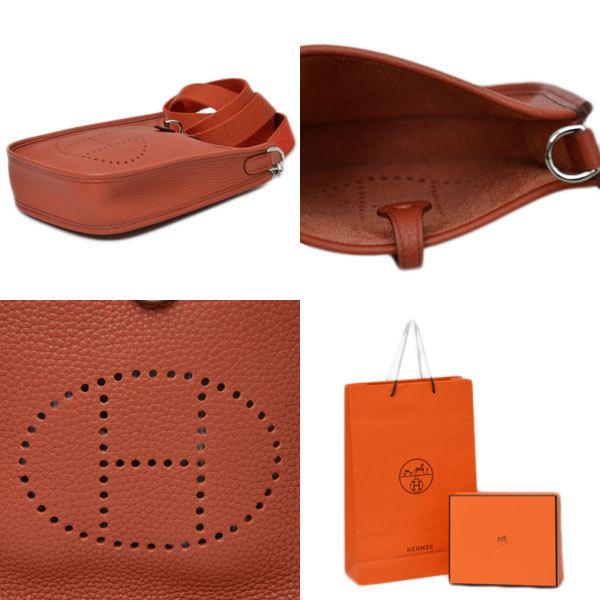即発★HERMES エヴリン 16(アマゾン) レッドピンク Q刻印 H065084CK