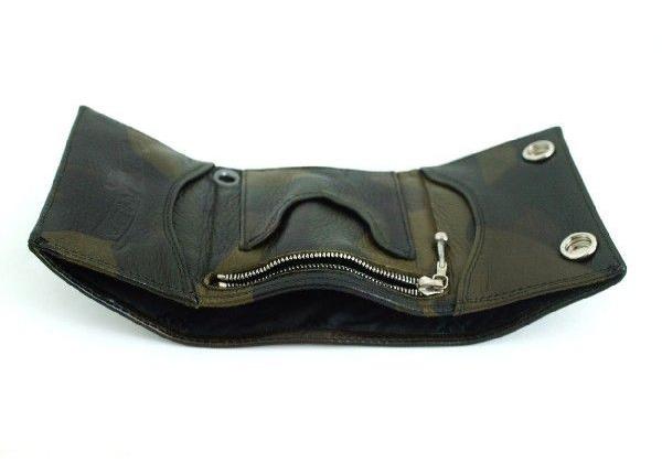 クロムハーツ CHクロス パッチ付 ３フォールド ウォレット カモ Chromehearts7010949