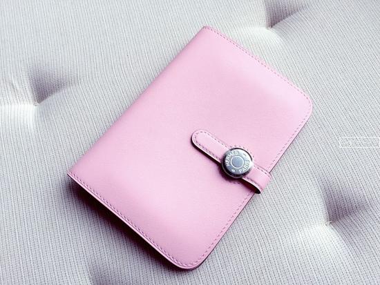 エルメス コピー ドゴンDOGONコンパクト財布☆ローズサクラRose Sakura 6051102