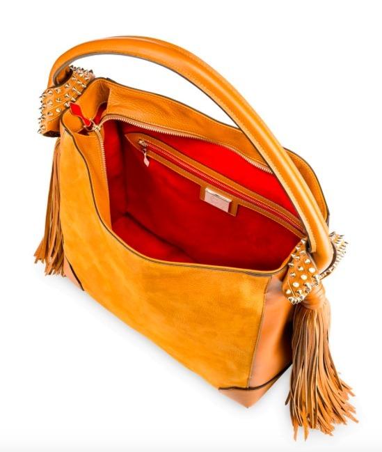 パリ【ルブタン】17SS 新作 Eloise Hobo Bag ラージバッグ 牛革 1165153CM53