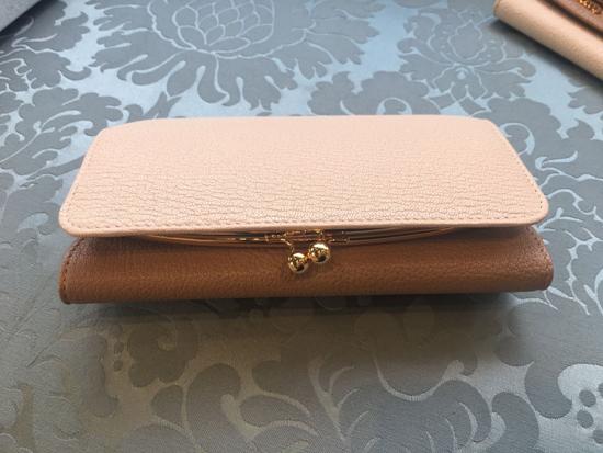 【SALE】Miumiu スーパーコピー♪マドラスリボン折りたたみがま口財布☆7091501