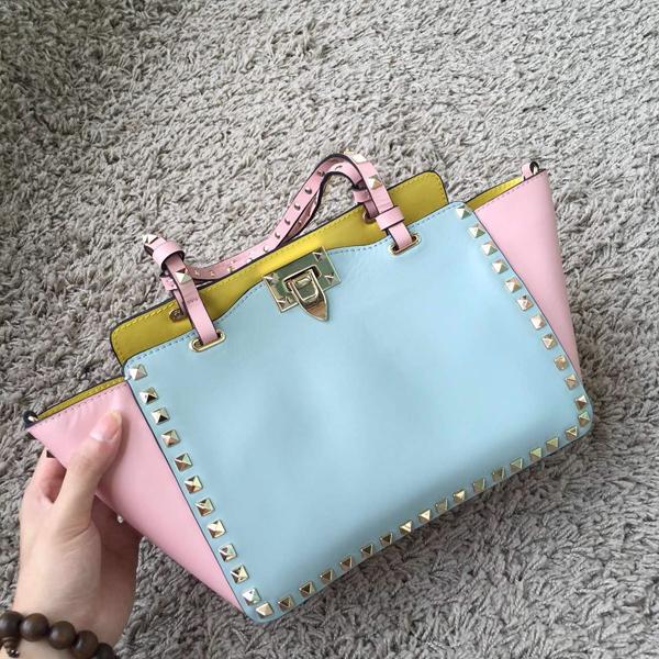☆Valentino ヴァレンティノスーパーコピー ヴァレンティノ☆ ROCKSTUD２WAYトート M/WATERCOLOR IW9B1399
