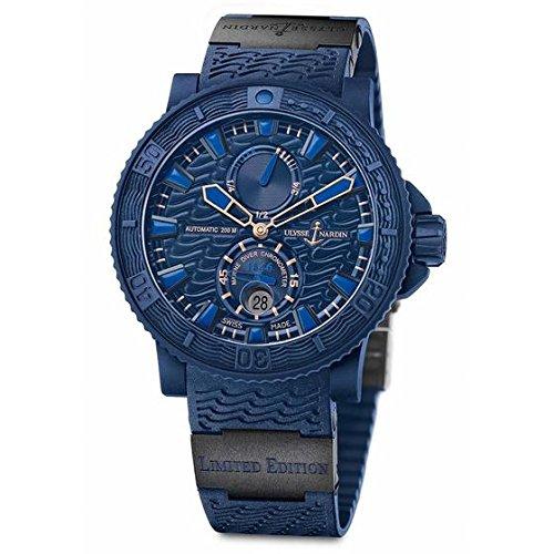 ユリスナルダン スーパーコピー Marine Diver 263-99LE-3C 青色 ブルー