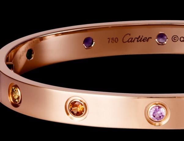 CARTIER LOVEブレスレットB6036517ローズゴールド＋ストーン