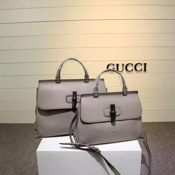 2016新作 GUCCI/グッチ スーパーコピー  BAMBOO DAILY バンブーデイリー 2WAYハンドバッグ 370831 A7M0N 1419