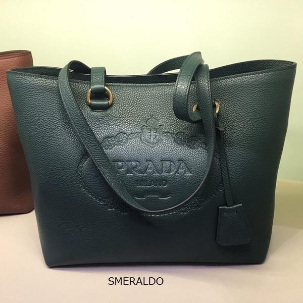 素敵♪♪使える☆《PRADA》プラダスーパーコピー 刻印ロゴVIT.DAINO トート 色々カラー 1BG100 