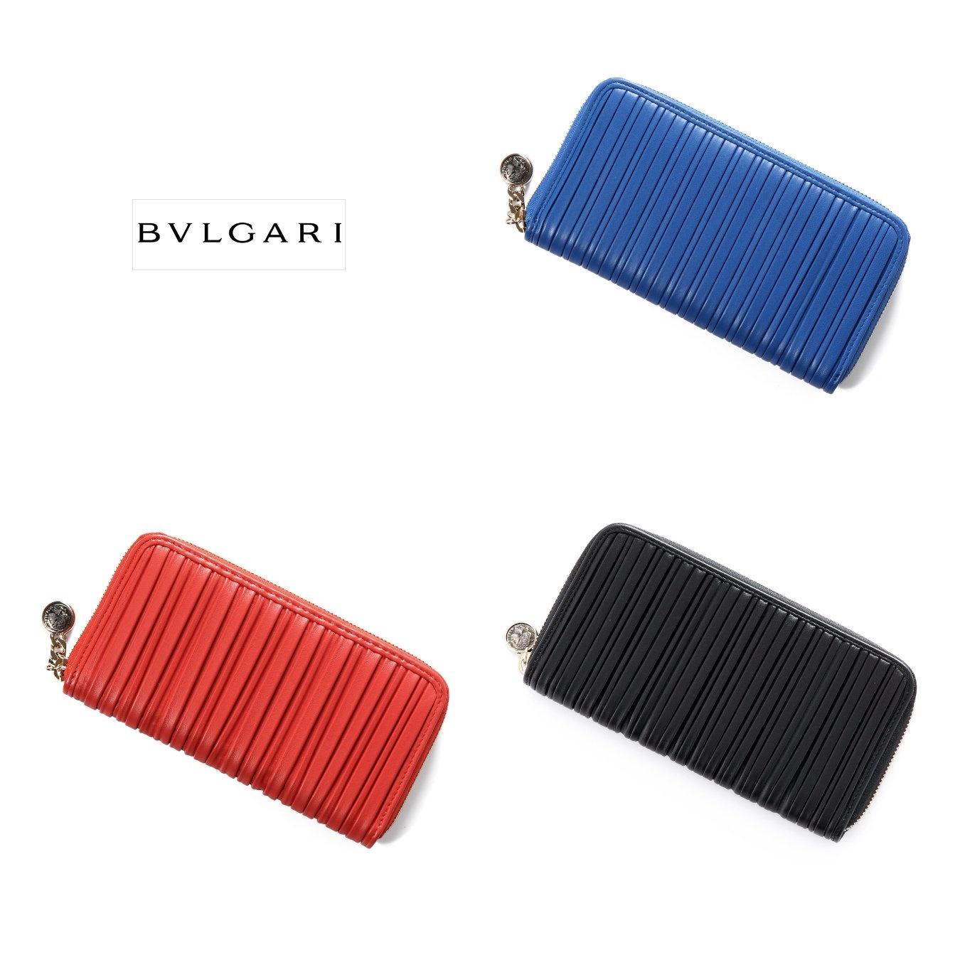 ブルガリスーパーコピー N級品★ブリーツ×ジップ長財布×３カラー★最新作★14902829