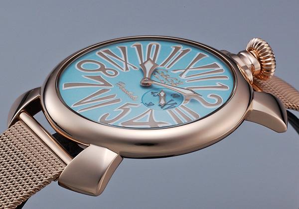 ガガミラノスーパーコピー スリム 46mm ユニセックス 限定モデル 時計 5081.L.E.HO.2