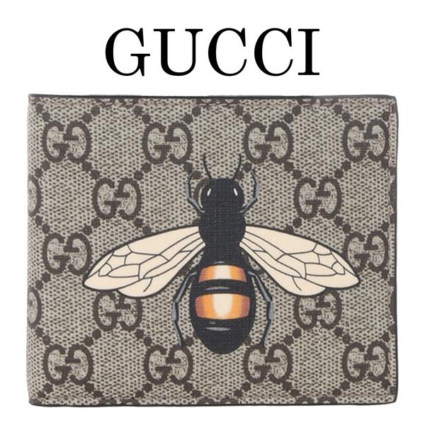 17SS GUCCI グッチ スーパーコピー BeeプリントGGスプリーム ウォレット 451268K5V1N8666 