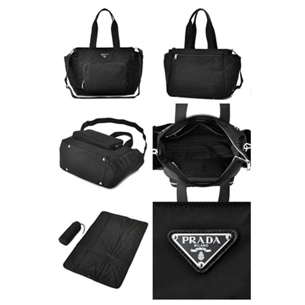 日本未入荷★セレブ愛用【国内送】PRADAプラダカナパ コピー マザーズバック 7060101