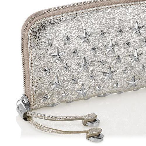 ジミーチュウ コピー JIMMY CHOO【FILIPA】長財布 ゴールドシャンパン jc70109