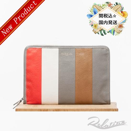 【BALENCIAGA★送関込】バレンシアガ クラッチバッグ コピーBazar*ラウンドジップ 7062704