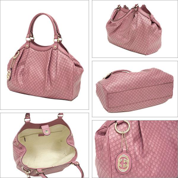 グッチ スーパーコピー バッグ GUCCI 211944 BMJ1G 6224 シマレザー スーキー ミディアム ハンドバッグ/トートバッグ ヴィンテージローズ 