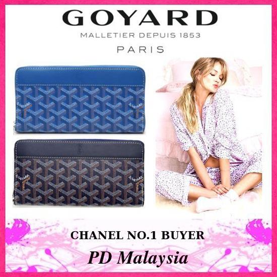 GOYARDゴヤール スーパーコピー/ゴヤール★カーフ×ジップ長財布×２カラー★最新作★