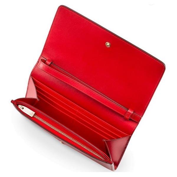 ルブタン コピー Christian Louboutin SS16新色大人気☆スタッズ 長財布 R108 CARMIN