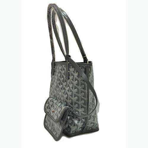 ゴヤール トートバッグ コピー アンジュ ANJOU ミニ グリス レザー リバーシブ GOYARD 最新作 6073013