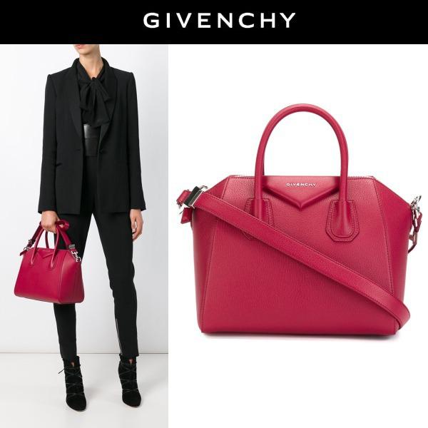 春夏☆GIVENCHY☆ジバンシィスーパーコピー Antigona 2Way トート S ラズベリーレッド BB05113012