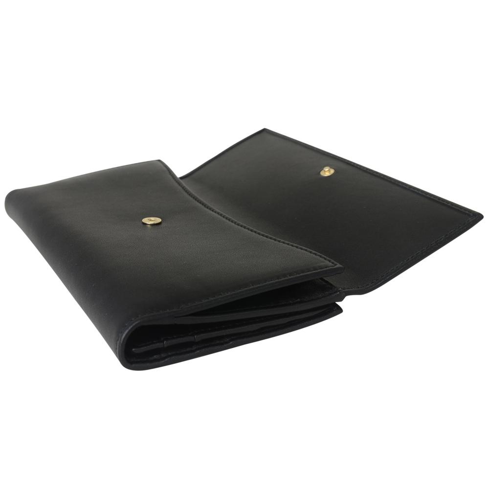 BVLGARIブルガリスーパーコピー N級品 Ｗホック長財布 31869 BB COLORE コローレ BLACK