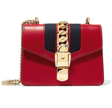2017最新作GUCCI グッチ スーパーコピー☆Sylvie 2way レザーバック レッド 470270 D4ZAG 8457