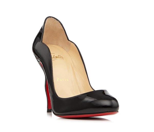 2016-17AW新作 Christian Louboutin Wawy クリスチャンルブタン コピー ウエーブヒール ブラック 16100320