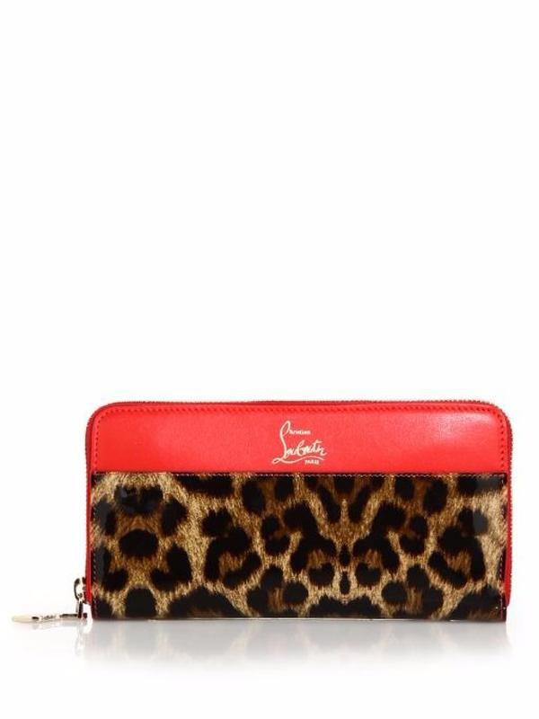 関送込 Christian Louboutin財布コピー Print Zip-Around Wallet 6051623