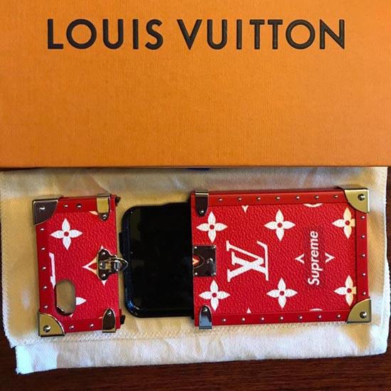 Louis Vuitton x Supreme ルイヴィトンスーパーコピー Eye-Trunk iPhone7 M64499 