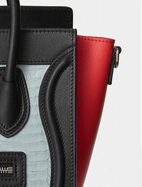 CELINEセリーヌ スーパーコピー ◆NANO LUGGAGE◆ウォータースネイクショルダーバッグ 7061016