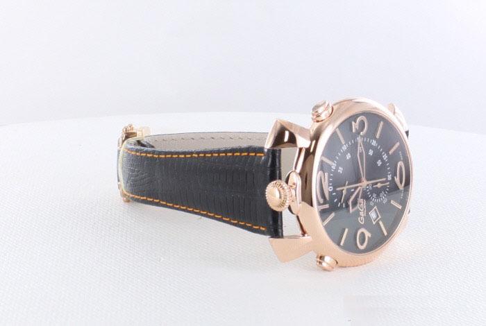 ガガミラノスーパーコピー シンクロノ46MM THIN CHRONO 18ｋPGコーティング 時計 5098.02BW