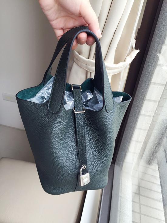 エルメス ピコタン コピー ロック タッチ18ヴェールフォンセVert Fonce